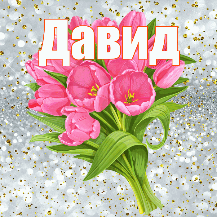 Давид! С прошедшим днем рождения! Красивая открытка Давиду!