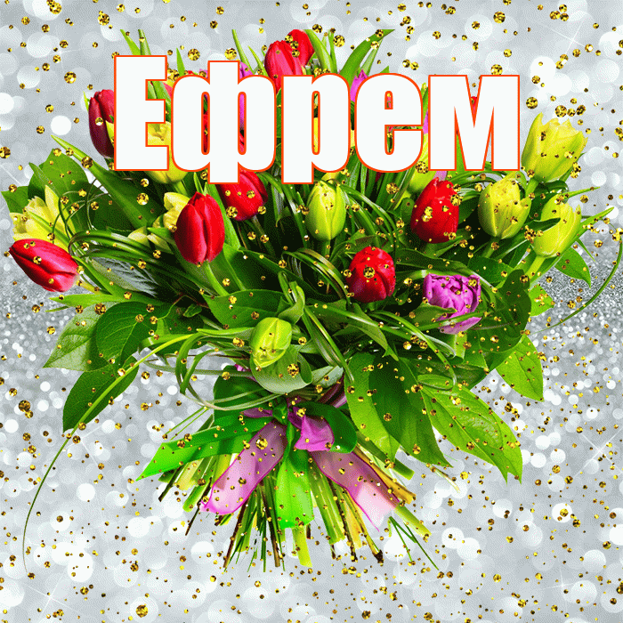 Ефрем! С прошедшим днем рождения! Красивая открытка Ефрему!