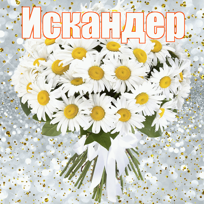 Искандер! С прошедшим днем рождения! Красивая открытка Искандеру!