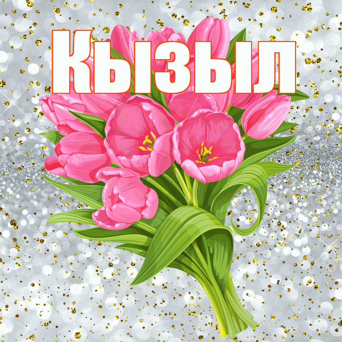 Кызыл! С прошедшим днем рождения! Красивая открытка Кызылу!