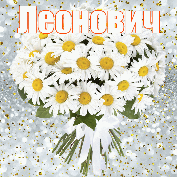 Леонович! С прошедшим днем рождения! Красивая открытка Леоновичу!