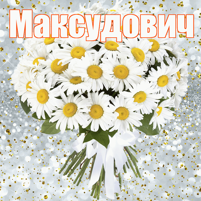 Максудович! С прошедшим днем рождения! Красивая открытка Максудовичу!
