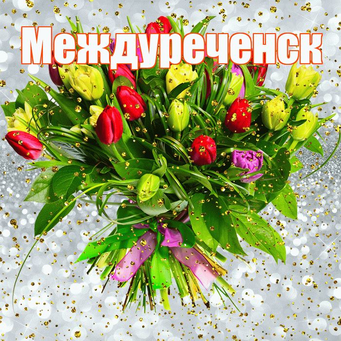Междуреченск! С прошедшим днем рождения! Красивая открытка Междуреченску!