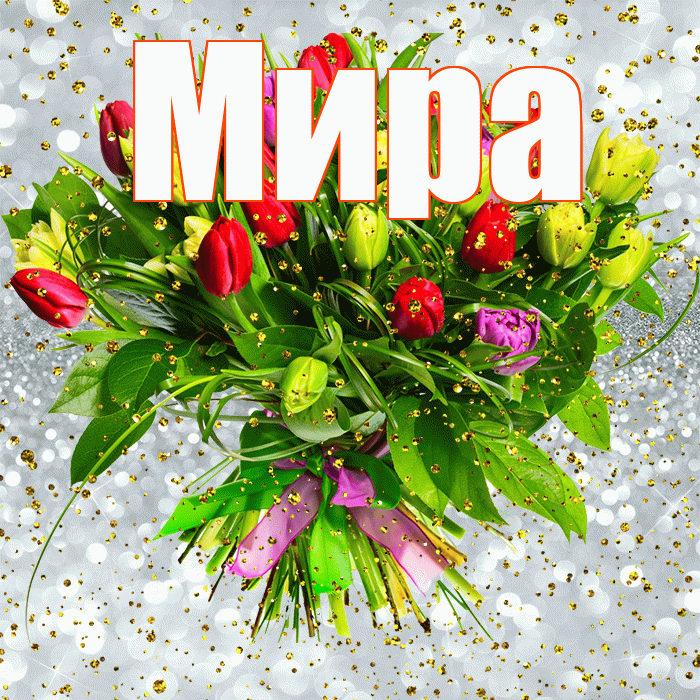 Мира! С прошедшим днем рождения! Красивая открытка Миру!