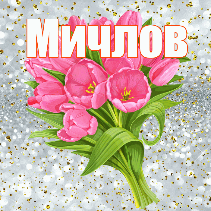 Мичлов! С прошедшим днем рождения! Красивая открытка Мичлу!