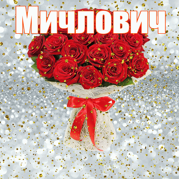 Мичлович! С прошедшим днем рождения! Красивая открытка Мичловичу!