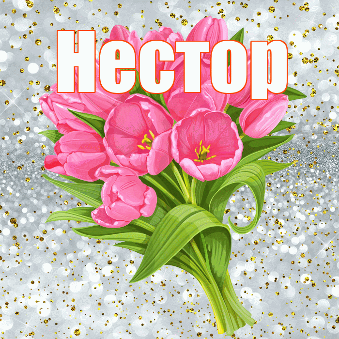 Нестор! С прошедшим днем рождения! Красивая открытка Нестору!