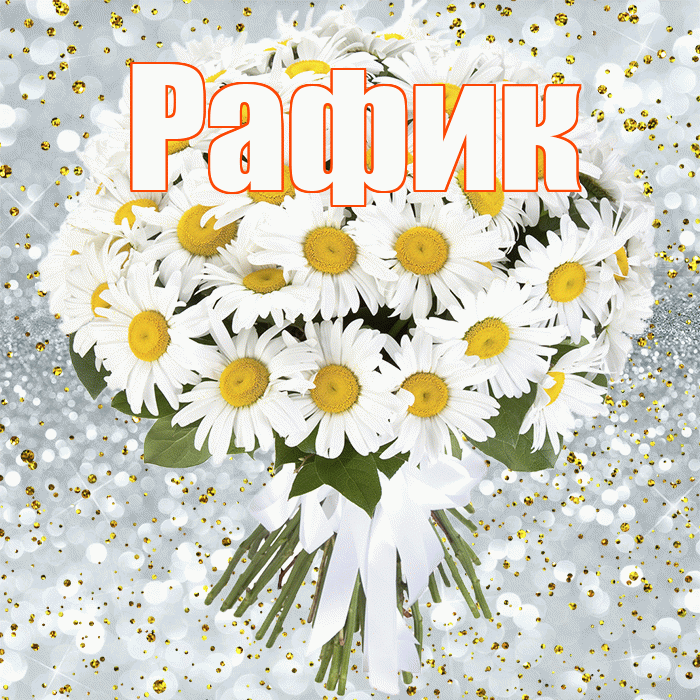 Рафик! С прошедшим днем рождения! Красивая открытка Рафику!