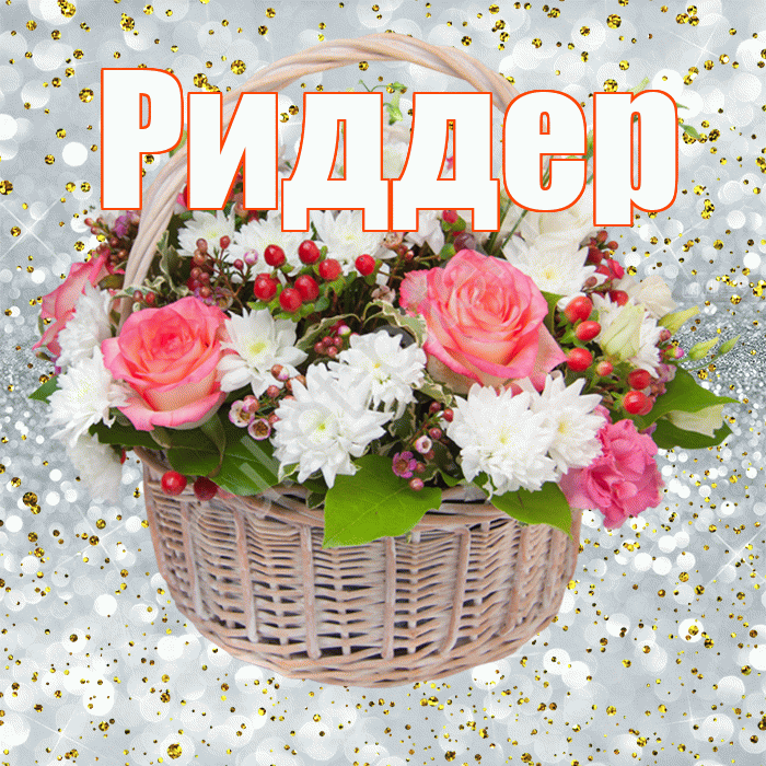 Риддер! С прошедшим днем рождения! Красивая открытка Риддеру!