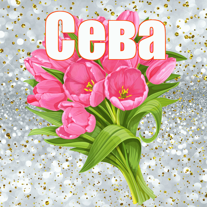 Сева! С прошедшим днем рождения! Красивая открытка Севовне!