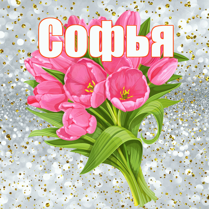Софья! С прошедшим днем рождения! Красивая открытка Софье!