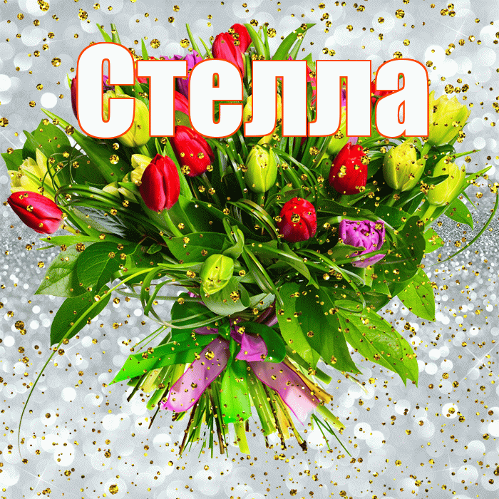 Стелла! С прошедшим днем рождения! Красивая открытка Стелле!
