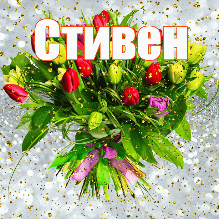 Стивен! С прошедшим днем рождения! Красивая открытка Стивену!
