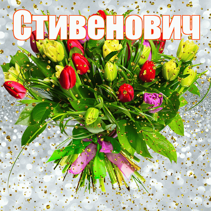 Стивенович! С прошедшим днем рождения! Красивая открытка Стивеновичу!