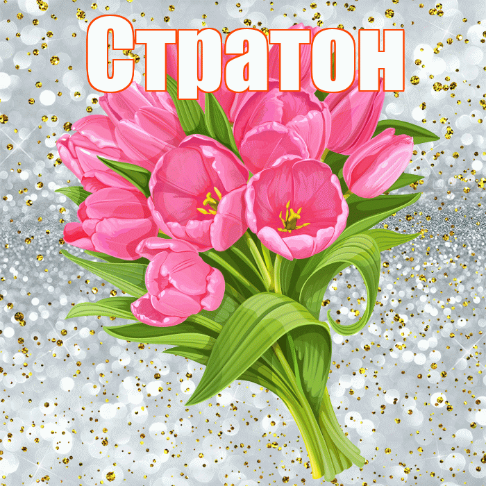 Стратон! С прошедшим днем рождения! Красивая открытка Стратону!