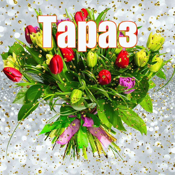 Тараз! С прошедшим днем рождения! Красивая открытка Таразу!