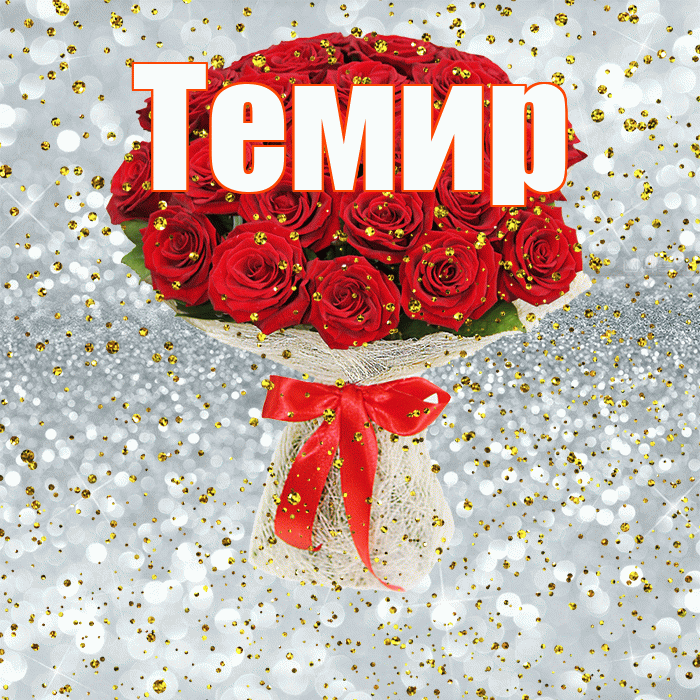 Темир! С прошедшим днем рождения! Красивая открытка Темиру!