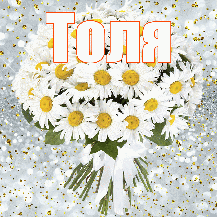 Толя! С прошедшим днем рождения! Красивая открытка Толю!