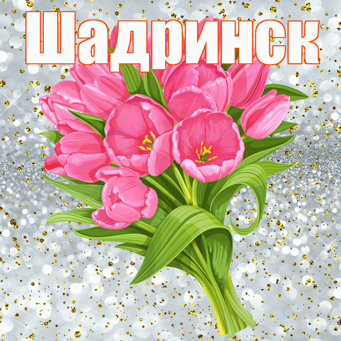 Шадринск! С прошедшим днем рождения! Красивая открытка Шадринску!