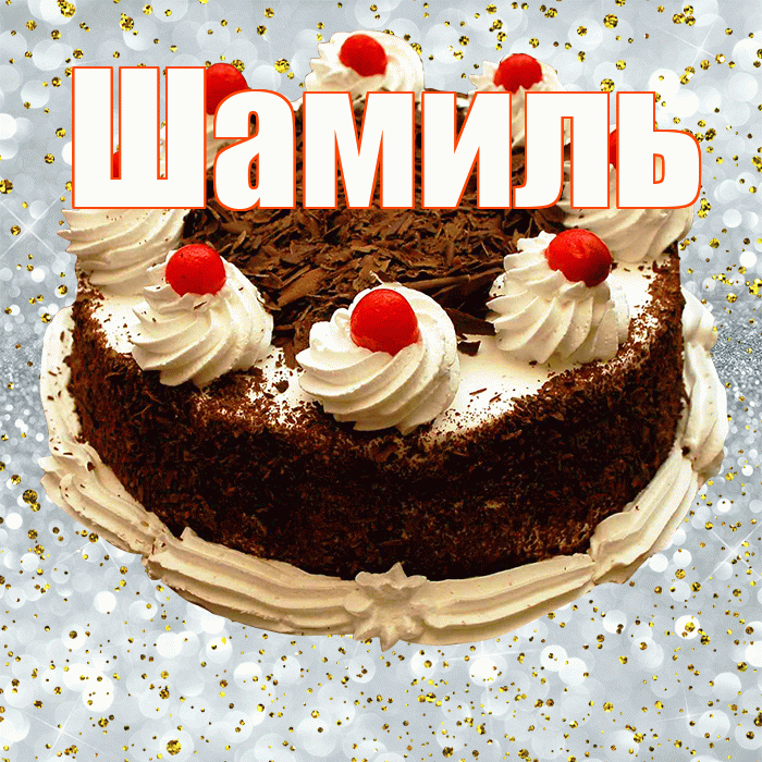 Шамиль! С прошедшим днем рождения! Красивая открытка Шамилю!