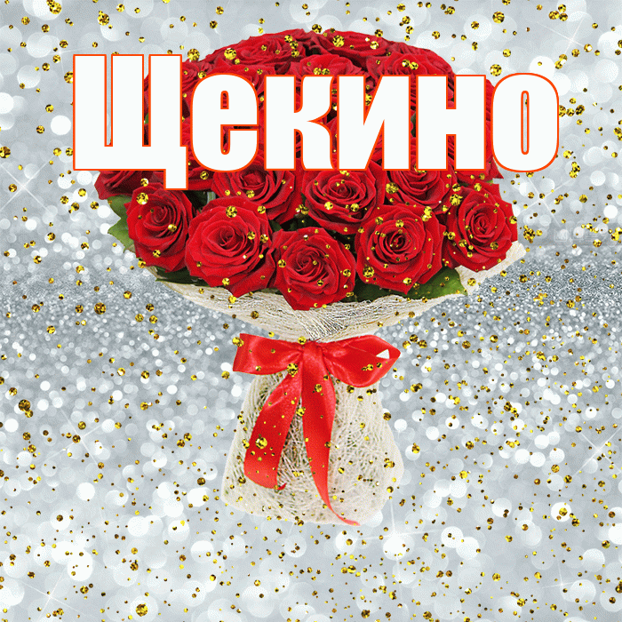 Щекино! С прошедшим днем рождения! Красивая открытка Щекино!