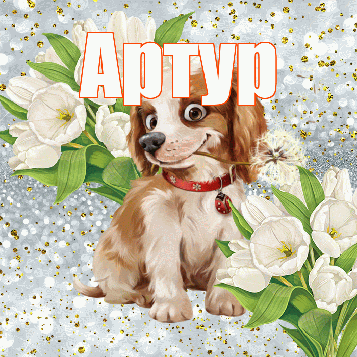 Артур! Спасибо! Красивая открытка Артуру!
