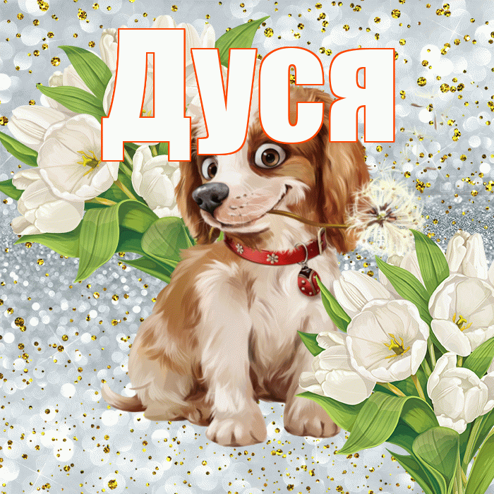 Дуся! Удачи Тебе! Красивая открытка Дусе!