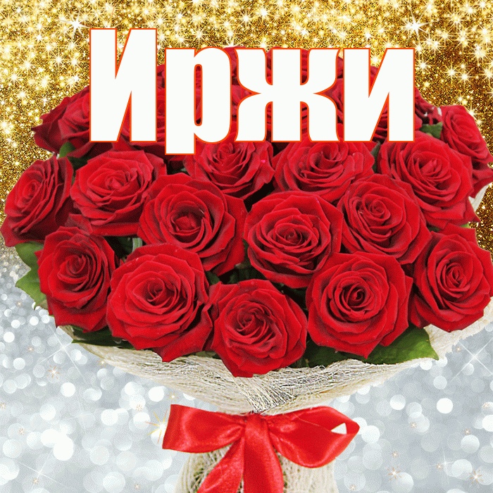 Иржи! Удачи Тебе! Красивая открытка Иржиевне!