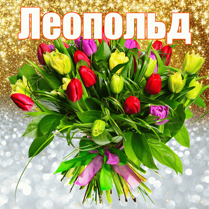 Леопольд! Удачи Тебе! Красивая открытка Леопольду!