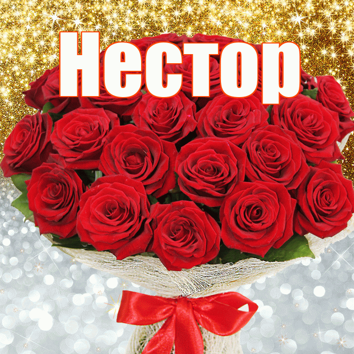Нестор! Удачи Тебе! Красивая открытка Нестору!