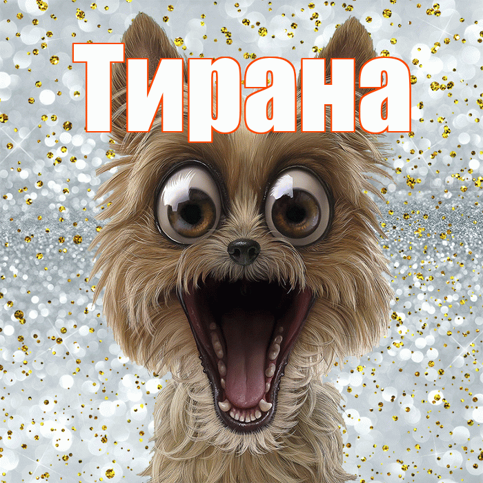 Тирана! Удачи Тебе! Красивая открытка Тиране!