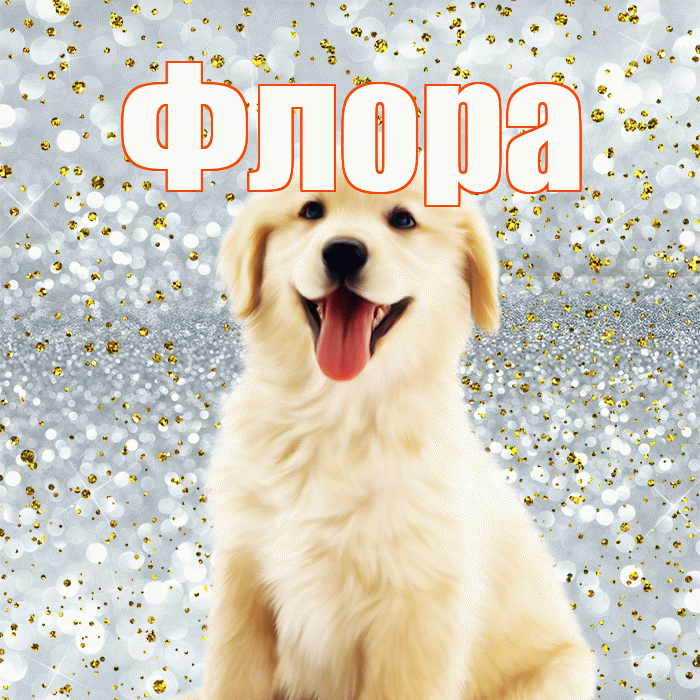 Флора! Удачи Тебе! Красивая открытка Флоровне!