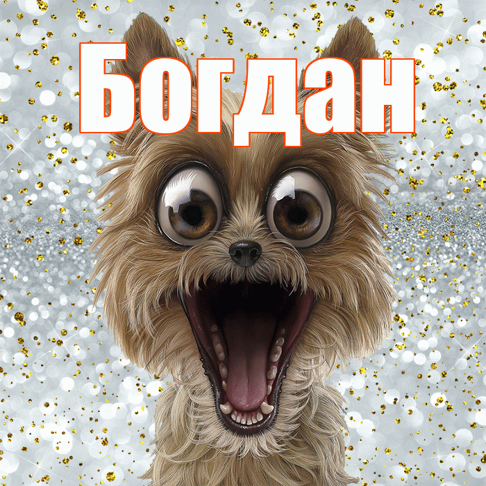 Богдан! Улыбнись! Красивая открытка Богдану!