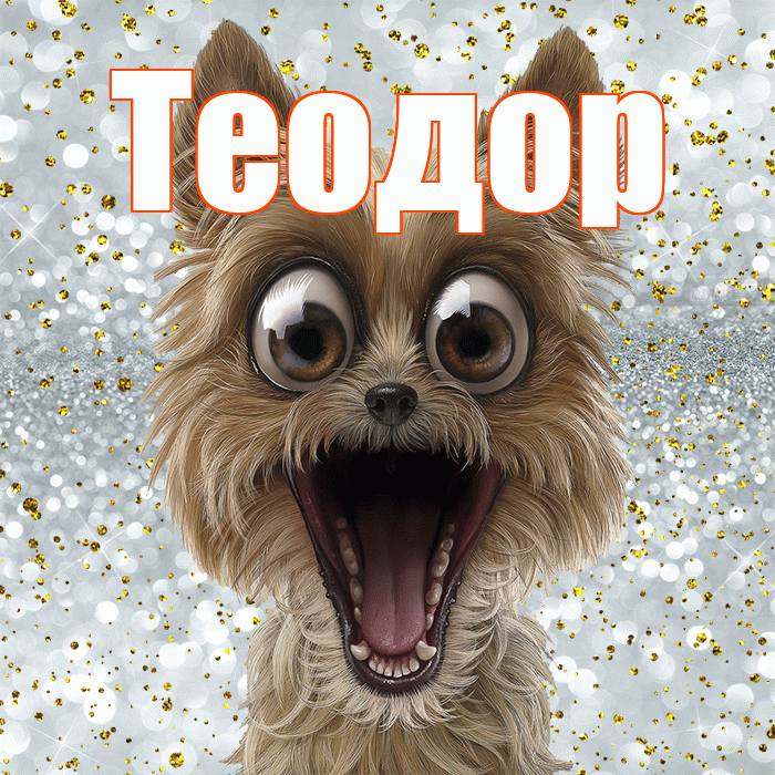 Теодор! Улыбнись! Красивая открытка Теодору!
