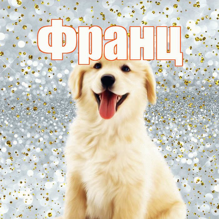 Франц! Улыбнись! Красивая открытка Францу!