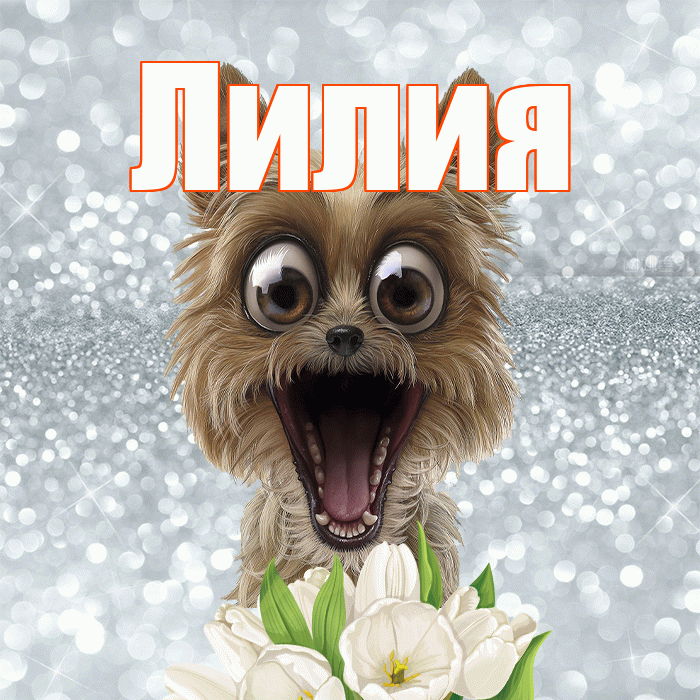Лилия! Хорошего дня! Красивая открытка Лилии!