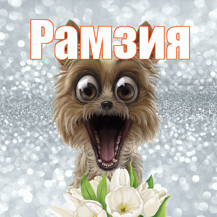 Рамзия! Хорошего дня! Красивая открытка Рамзии!