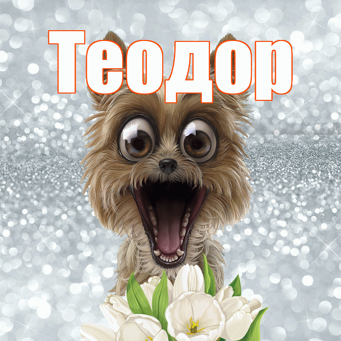Теодор! Хорошего дня! Красивая открытка Теодору!