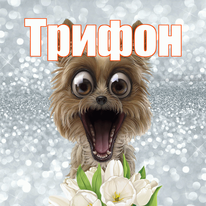Трифон! Хорошего дня! Красивая открытка Трифону!