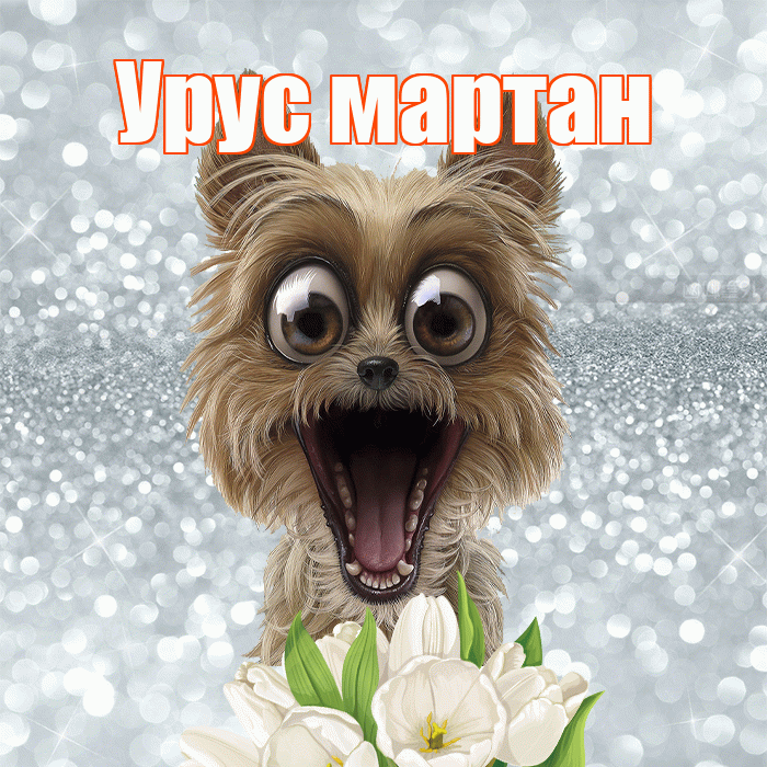 Урус мартан! Хорошего дня! Красивая открытка !