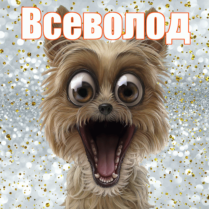 Всеволод! Хорошего настроения! Красивая открытка Всеволоду!