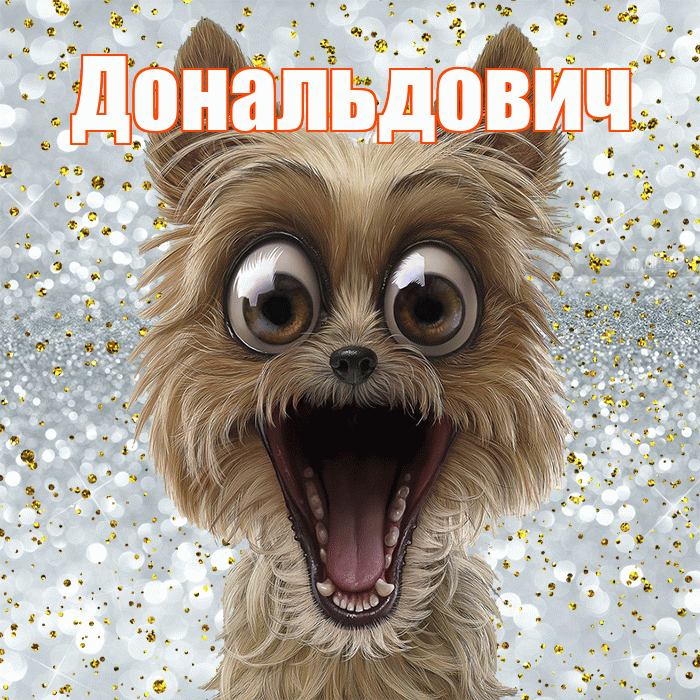 Дональдович! Хорошего настроения! Красивая открытка Дональдовичу!