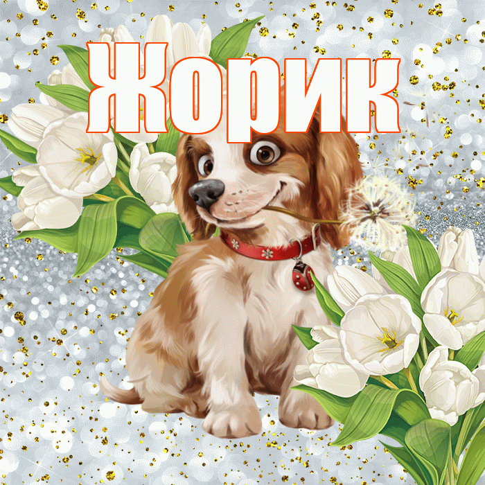 Жорик! Хорошего настроения! Красивая открытка !