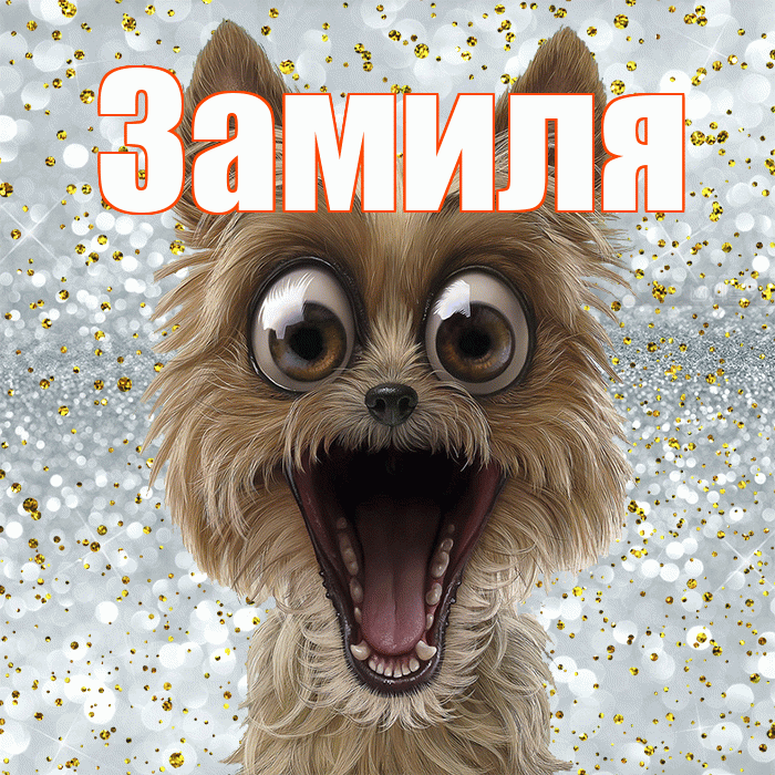 Замиля! Хорошего настроения! Красивая открытка Замиле!
