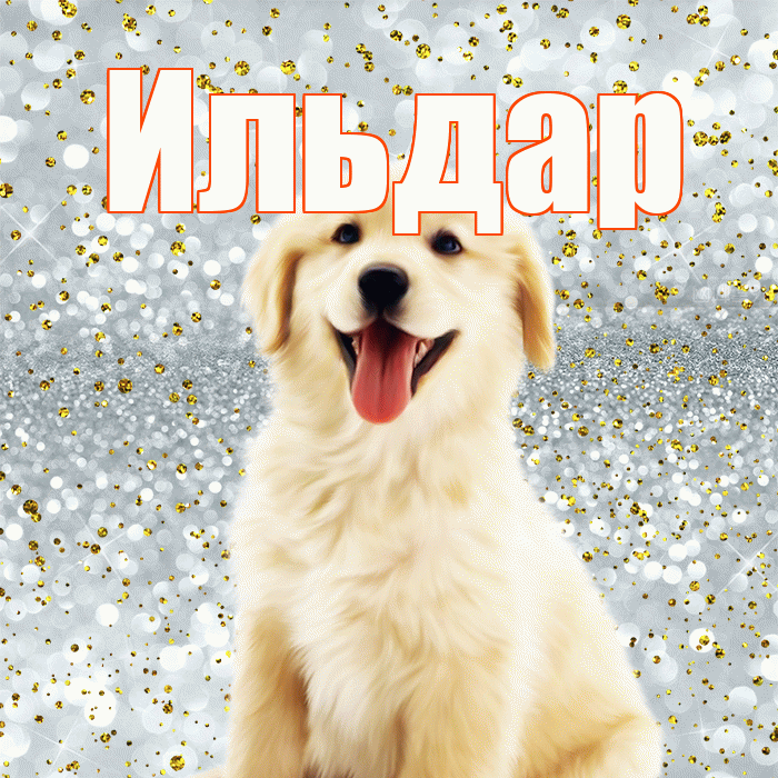 Ильдар! Хорошего настроения! Красивая открытка Ильдару!