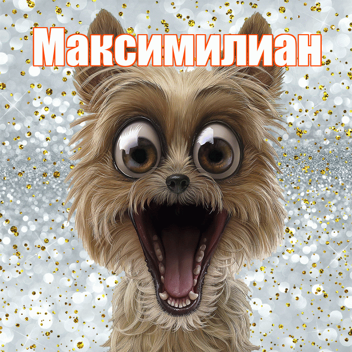 Максимилиан! Хорошего настроения! Красивая открытка Максимилиану!