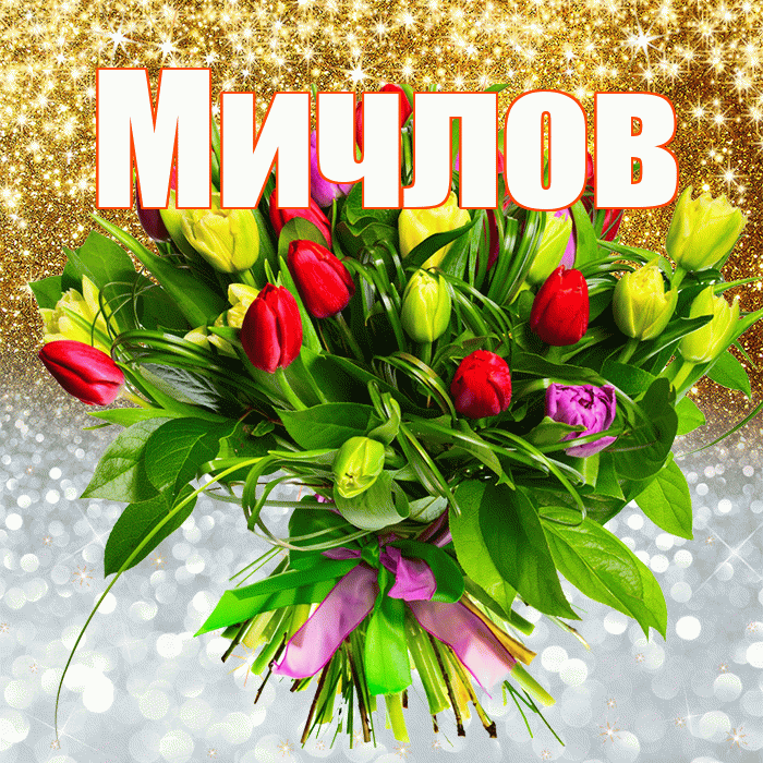 Мичлов! Хорошего настроения! Красивая открытка Мичлу!