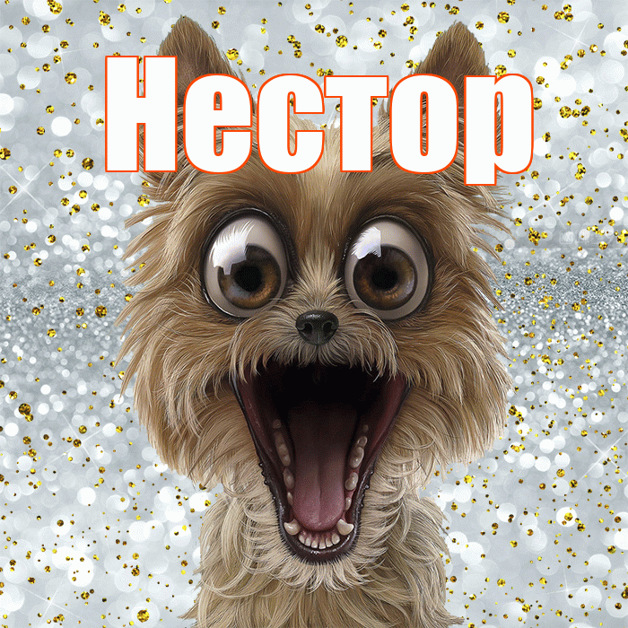 Нестор! Хорошего настроения! Красивая открытка Нестору!