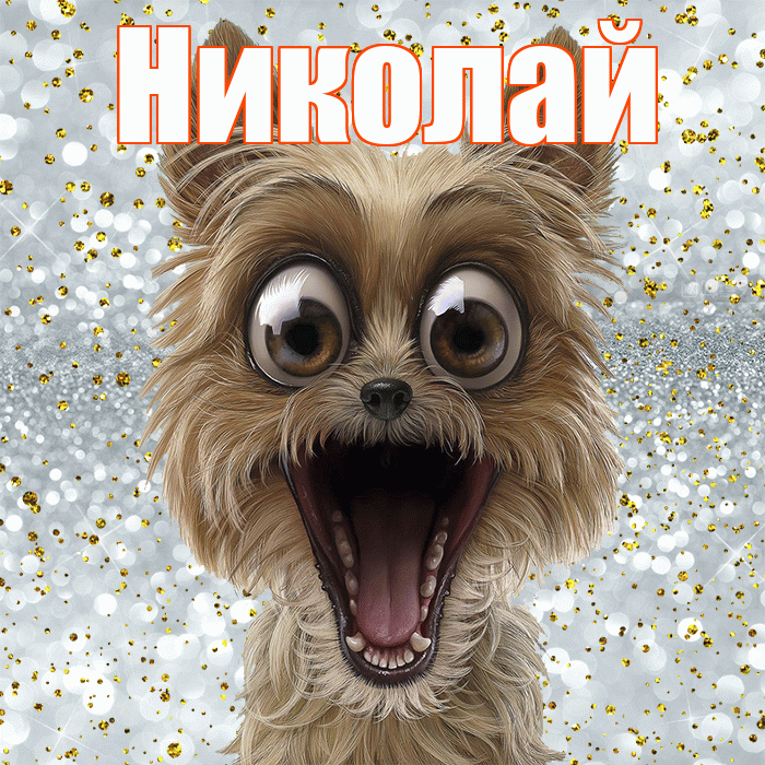Николай! Хорошего настроения! Красивая открытка Николаю!
