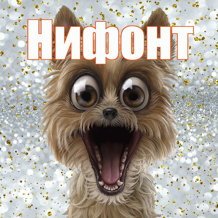 Нифонт! Хорошего настроения! Красивая открытка Нифонту!